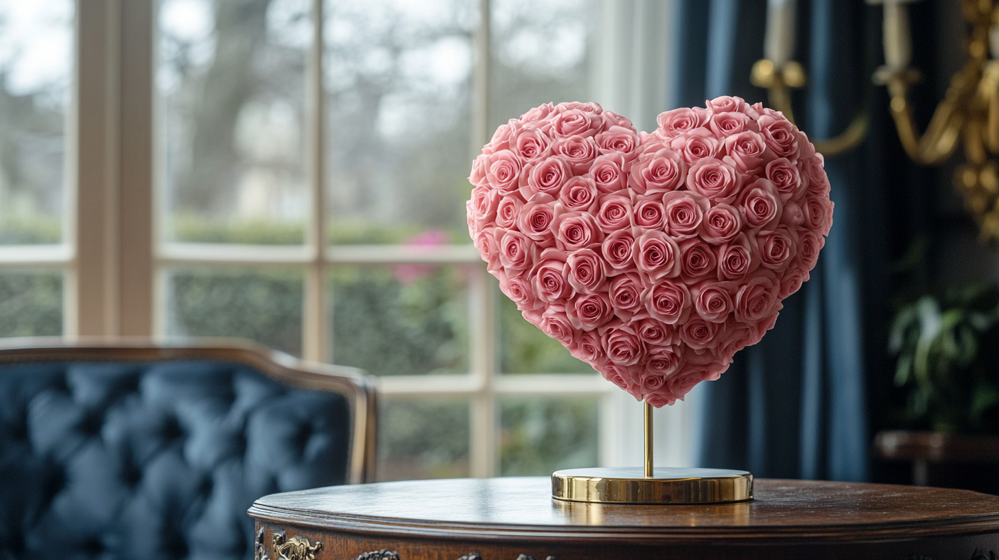 Flower Lamp | Forever Rose Box with Photo | Imaginary Worlds