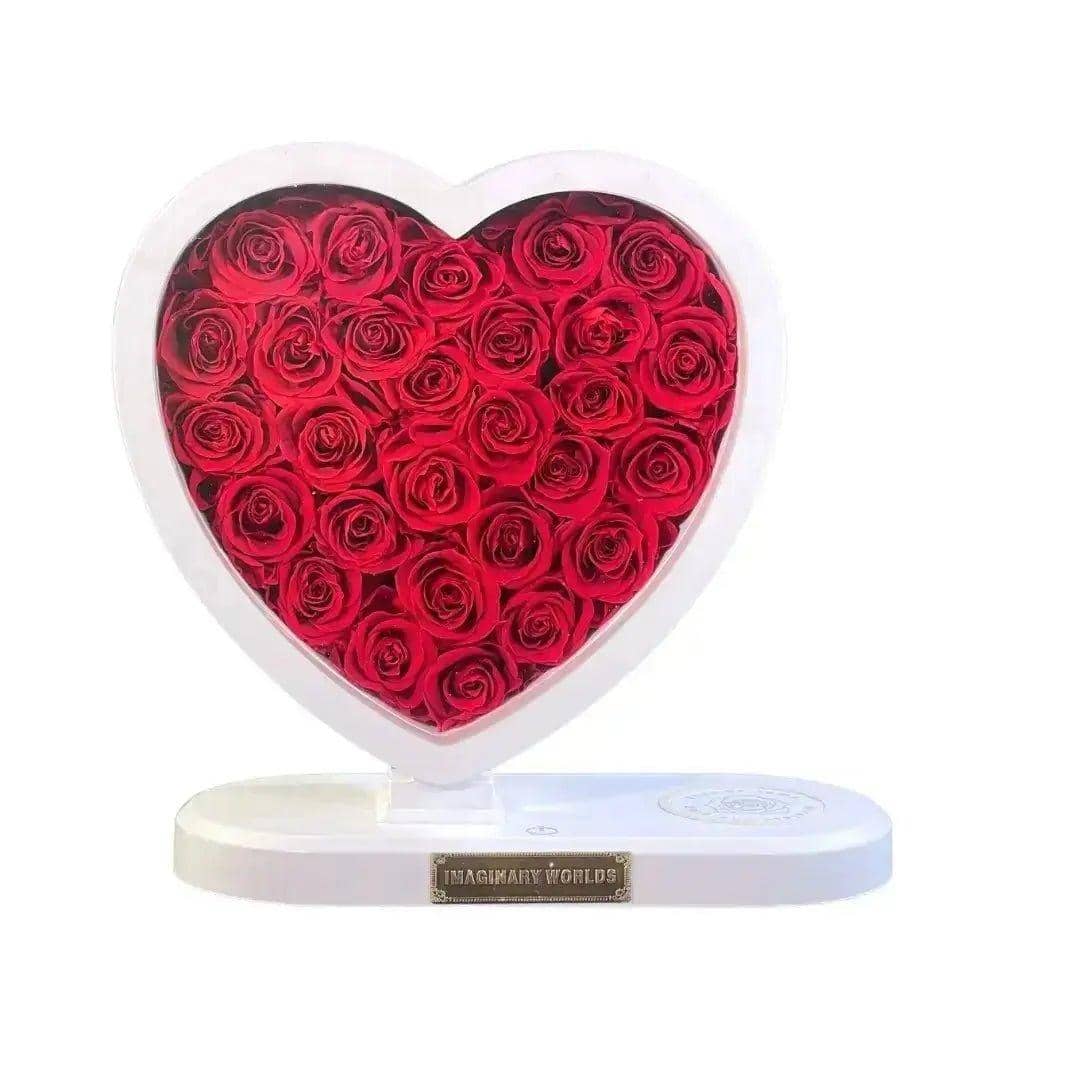 Heart best sale rose lamp