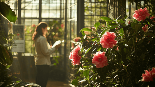 Discover the Enchanting Beauty of the Middlemist Red Camellia Flower - Imaginary Worlds