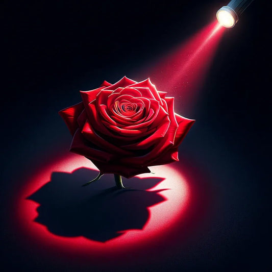Flower Lamp: The Effect of LED Lights on Forever Roses - Imaginary Worlds