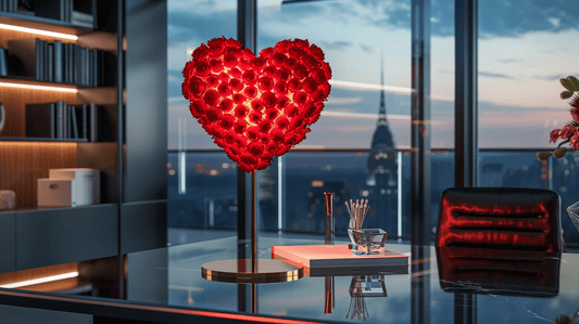 Rose Lamps as Executive Desk Décor in Greek Offices - Imaginary Worlds