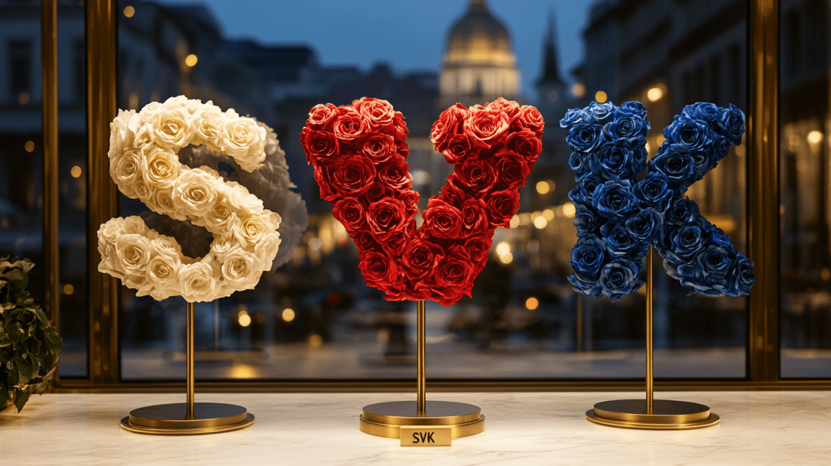 Rose Gifts for Slovakia – Red, Blue & White in Bloom - Imaginary Worlds