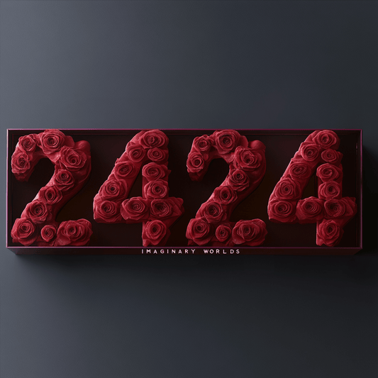 Angel Number 2424 Rose Box - Imaginary Worlds