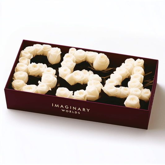 Angel Number 654 Rose Box - Imaginary Worlds