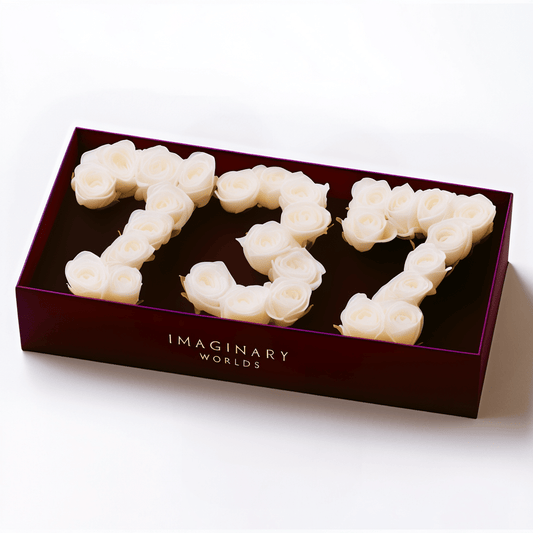 Angel Number 737 Rose Box - Imaginary Worlds