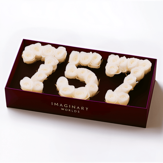 Angel Number 757 Rose Box - Imaginary Worlds