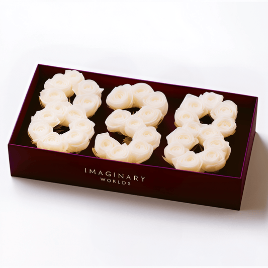 Angel Number 838 Rose Box - Imaginary Worlds