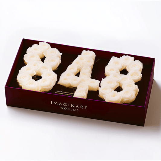 Angel Number 848 Rose Box - Imaginary Worlds