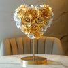 Apollo and Athena Mixed Rose Heart Lamp - Imaginary Worlds