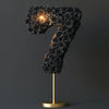 Black Rose Eternal Number 7 Lamp - Imaginary Worlds