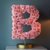 Boreas Pink Rose Letter B Lamp - Imaginary Worlds