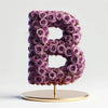 Boreas Purple Rose Letter B Lamp - Imaginary Worlds