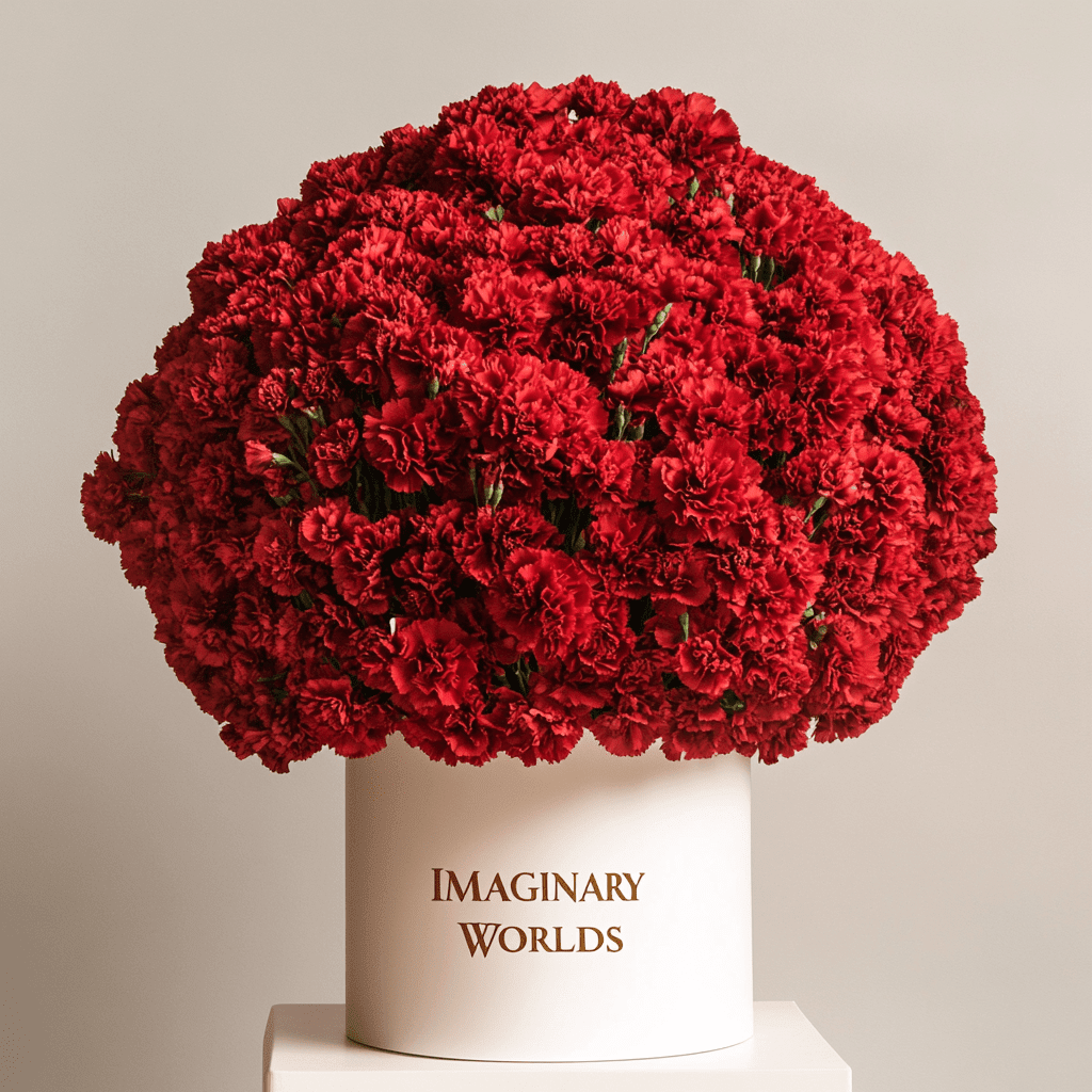 Carnation box - Imaginary Worlds