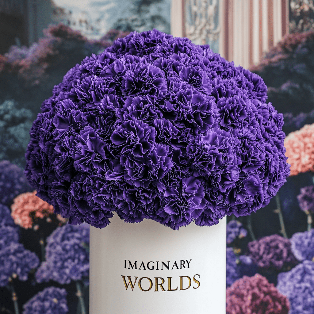 Carnation box - Imaginary Worlds