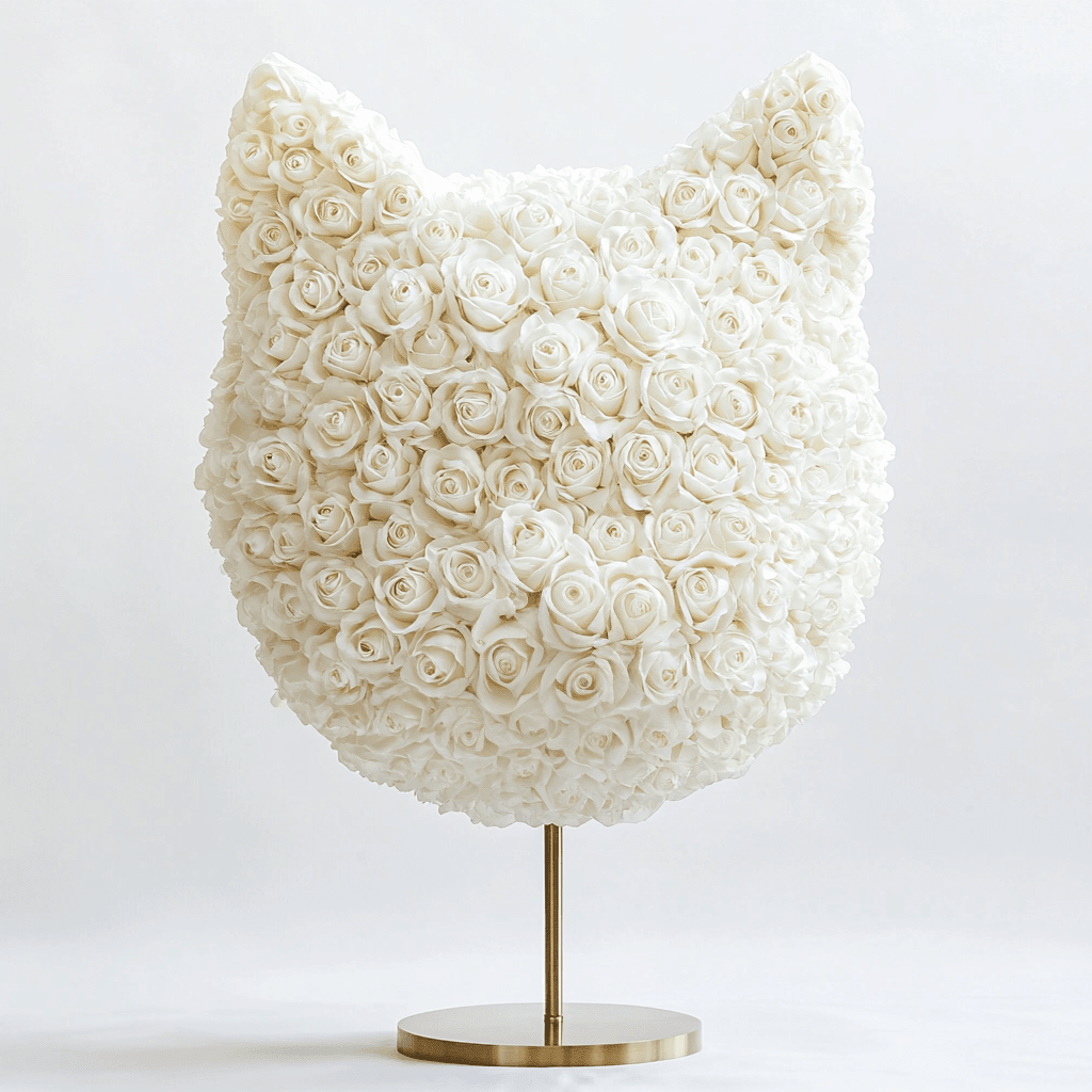 Cat rose lamp - Imaginary Worlds