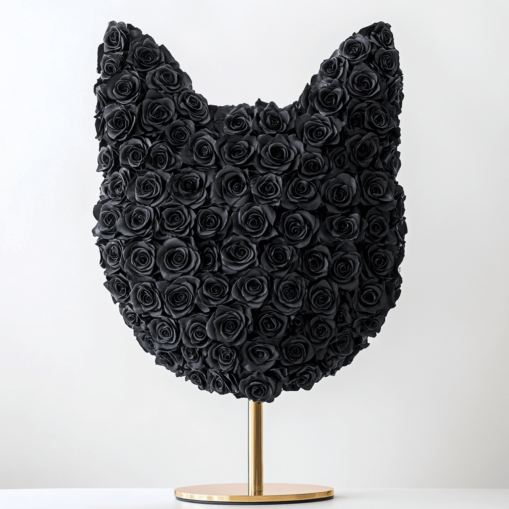 Cat rose lamp - Imaginary Worlds