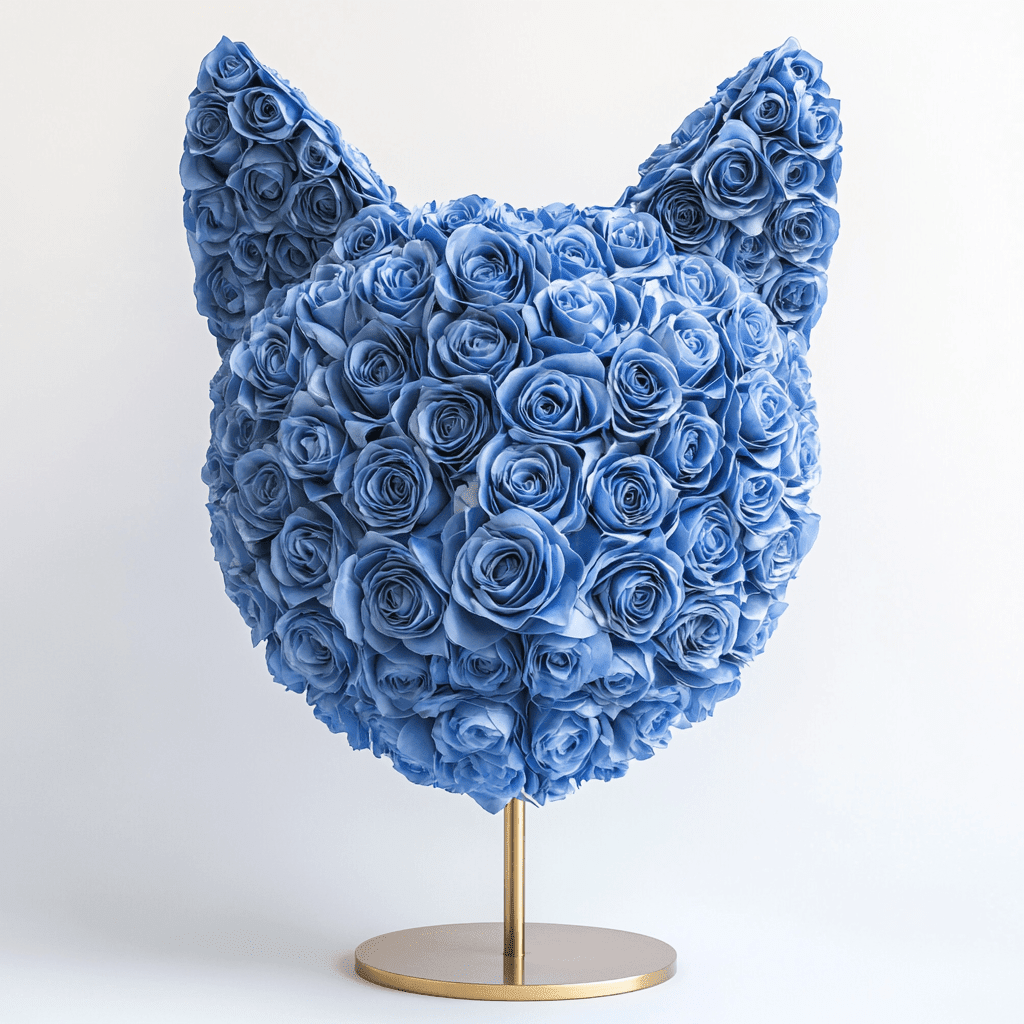 Cat rose lamp - Imaginary Worlds