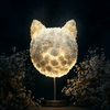 Cat rose lamp - Imaginary Worlds