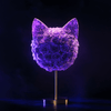Cat rose lamp - Imaginary Worlds