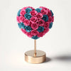 Cupid and Psyche Mixed Rose Heart Lamp - Imaginary Worlds