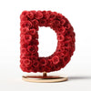 Demeter Red Rose Letter D Lamp - Imaginary Worlds