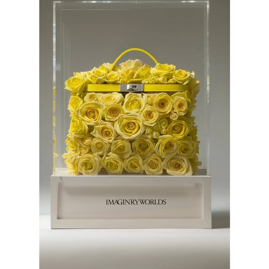 Eternal Bloom Yellow Rose Bag - Imaginary Worlds