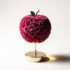 Eternal Glow Apple Rose Lamp: Magenta & Gold Edition - Imaginary Worlds