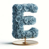 Eurydice Blue Rose Letter E Lamp - Imaginary Worlds