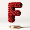 Fates Red Rose Letter F Lamp - Imaginary Worlds