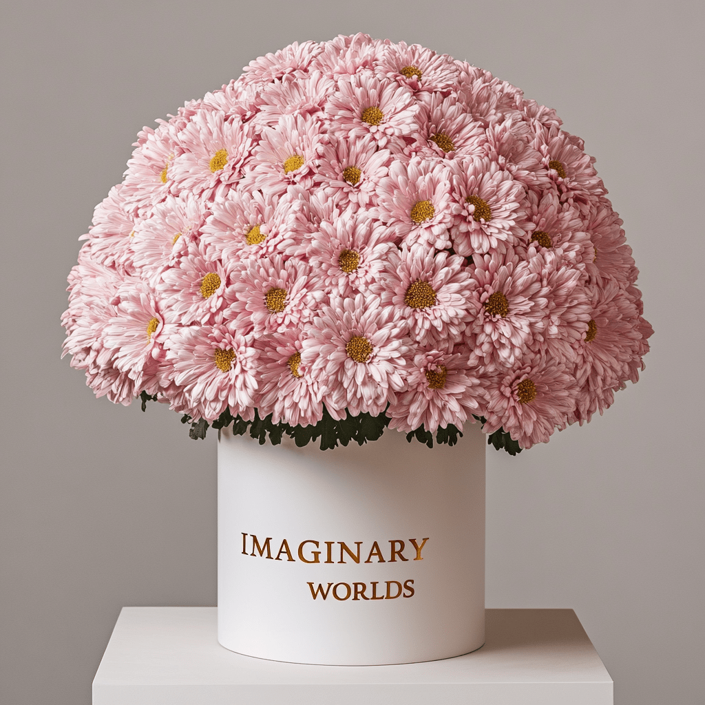 Forever Chrysanthemum Box – Pink Edition - Imaginary Worlds