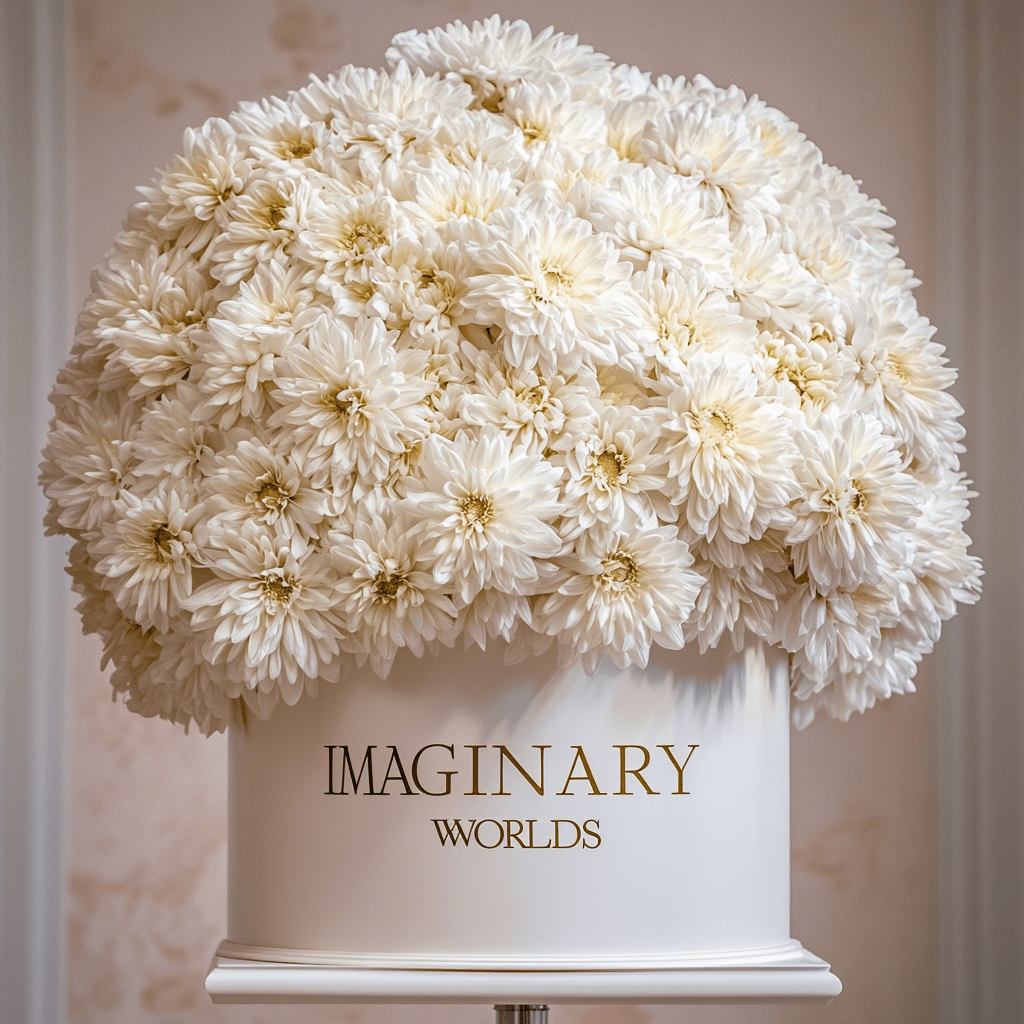Forever Chrysanthemum Box – White Edition - Imaginary Worlds