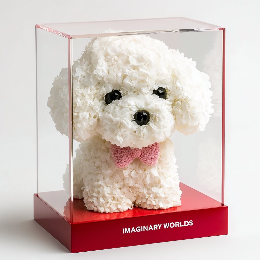Forever Rose Animal Sculptures - Imaginary Worlds