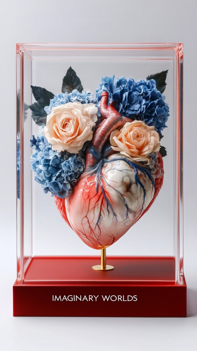 Forever Rose Heart Art Collection - Imaginary Worlds