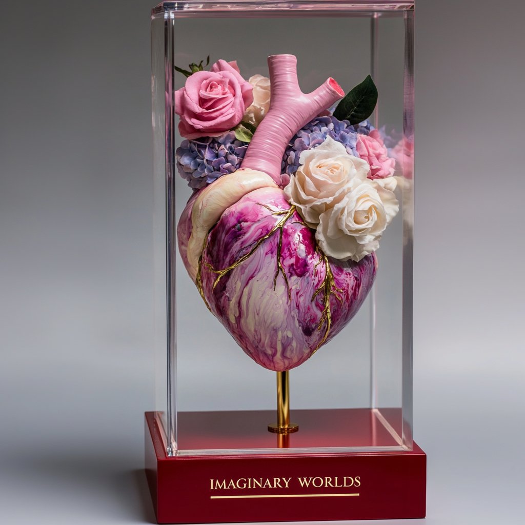 Forever Rose Heart Art Collection - Imaginary Worlds
