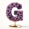 Gaia Purple Rose Letter G Lamp - Imaginary Worlds