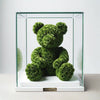 Green Preserved Rose Bear - Imaginary Worlds