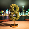 Green Rose Eternal Number 8 Lamp - Elegant Décor - Imaginary Worlds