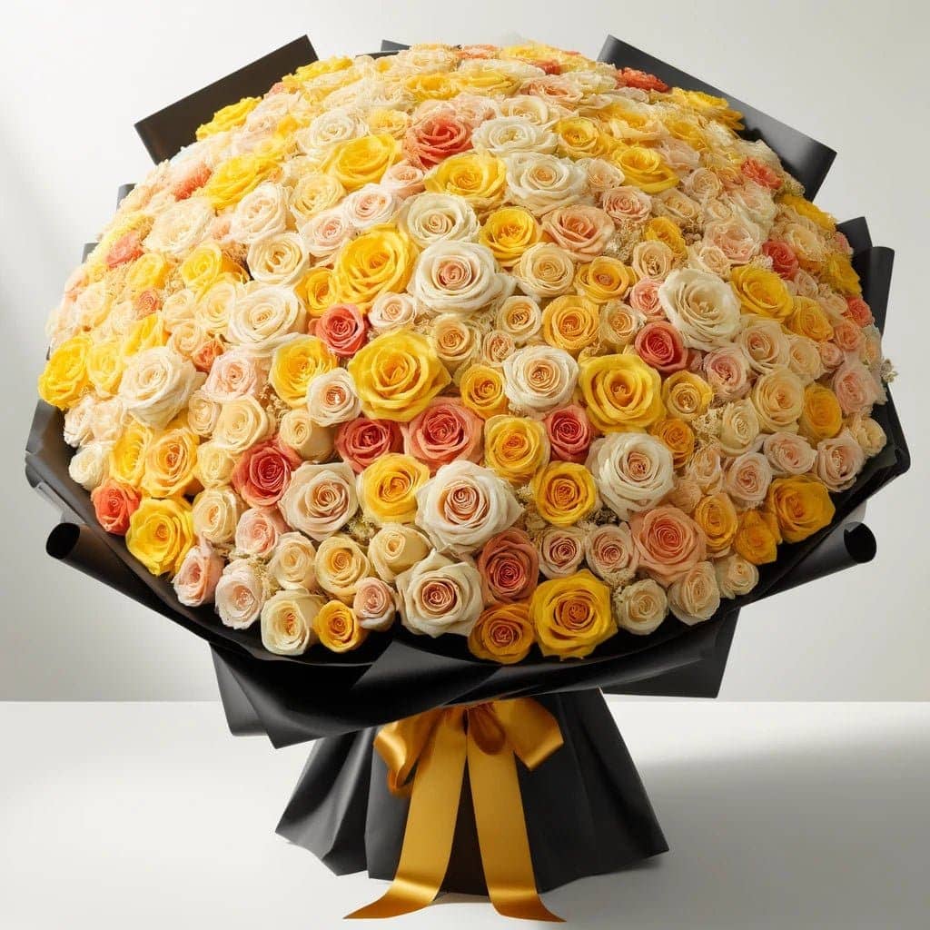 Harmony Radiance Rose Bouquet - Imaginary Worlds