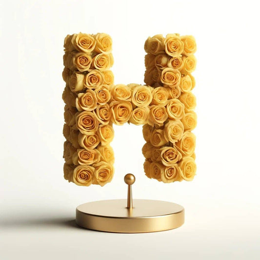 Helios Yellow Rose Lamp - Imaginary Worlds