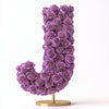 Juno Purple Rose Letter J Lamp - Imaginary Worlds