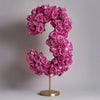 Magenta Rose Eternal Number 3 Lamp - Imaginary Worlds