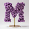 Medea Purple Rose Letter M Lamp - Imaginary Worlds