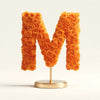 Midas Orange Rose Letter M Lamp - Imaginary Worlds