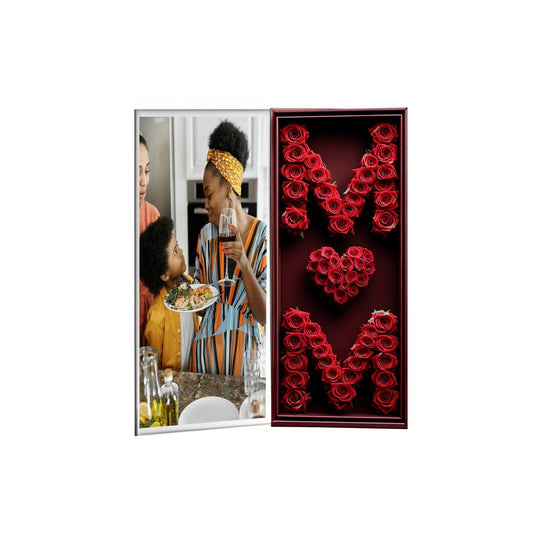 MOM Red Rose Box - Customizable Love Gift - Imaginary Worlds