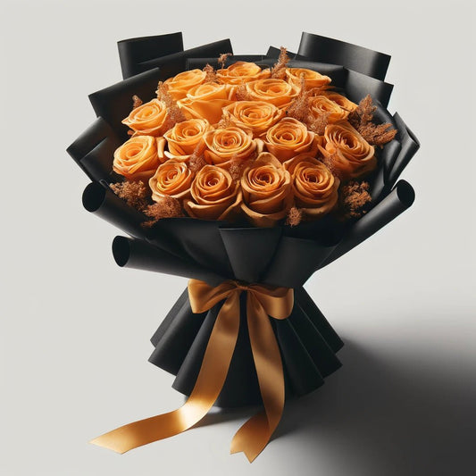 Orange Delight Flower Bouquet - Imaginary Worlds