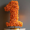 Orange Rose Eternal Number 1 Lamp - Imaginary Worlds