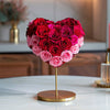 Orpheus and Eurydice Mixed Rose Heart Lamp - Imaginary Worlds