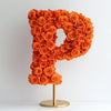 Persephone Orange Rose Letter P Lamp - Imaginary Worlds