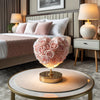 Pink Bloom Heart Lamp - Imaginary Worlds