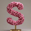 Pink Rose Eternal Letter S Lamp - Imaginary Worlds